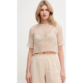 Tričko MAX&Co. 2516941064200 béžová 01X, vel. L