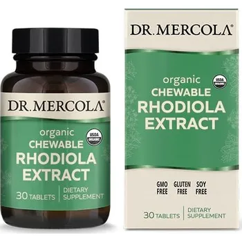 Speciální výživa DR. MERCOLA Organic Rhodiola extrakt -30 kapslí (DR.MERCOLA)
