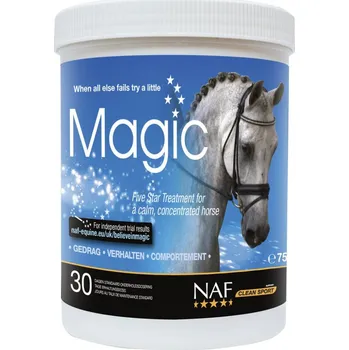 Krmivo pro koně NAF Magic Powder - na zklidnění a koncentraci 750 g