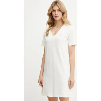 Dámské šaty Šaty Liu Jo béžová barva, mini, TA5192 JS088 TA5192.JS088 01X, vel. XS