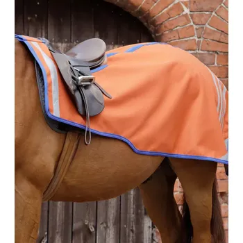 Deka pro koně Nepromokavá bederní deka Premier Equine Stratus Oranžová M