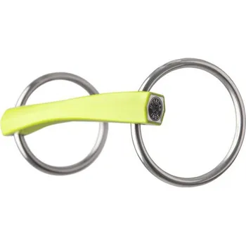 Udidlo pro koně Udidlo METALAB Flexi Soft Lime Green 13,5 cm