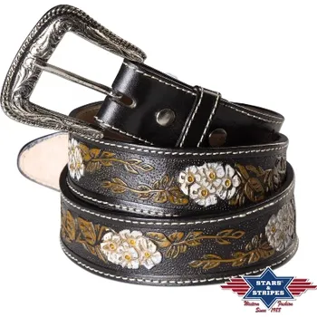 Opasek Kožený opasek WG-103 38 inch (96 cm)