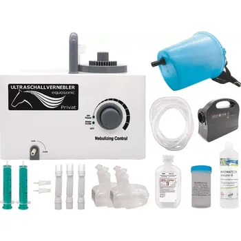 Kosmetika pro koně Inhalátor pro koně startovací balíček Clinic s powerbankou 12 litrů