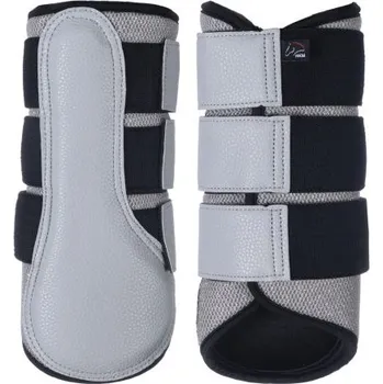 Vybavení pro koně Kamaše HKM Glitter Mesh M Tm. modrá