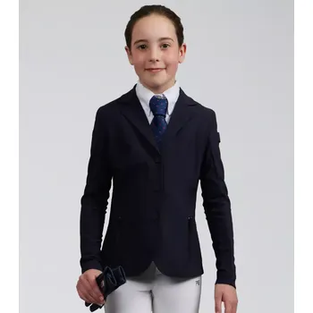 Jezdecké sako Dětské závodní sako Premier Equine Evinco Navy 9-10 let