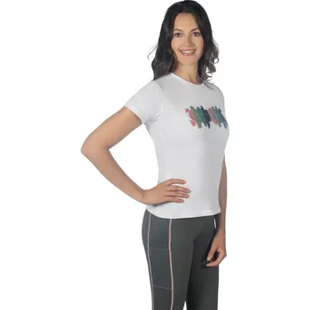 Dámské tričko HKM -Mirror- Bílá L