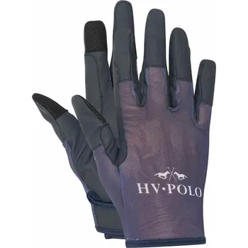 Jezdecké rukavice Jezdecké rukavice HV POLO Classic Navy S
