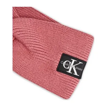 Čelenka Textilní čelenka Calvin Klein Mono Logo Patch K60K612660 Růžová OS