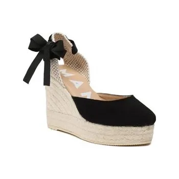 Dámské baleríny Espadrilky Manebi Wedge Espadrilles K 1.0 WV Černá 37