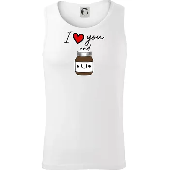 I love you and nugget - Tílko pánské Core - XL ( Bílá )