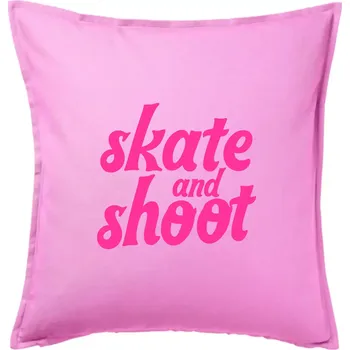 Polštář Biatlon skate and shoot růžová - Polštář 50x50 - 50x50 - Pouze potah ( Růžová )