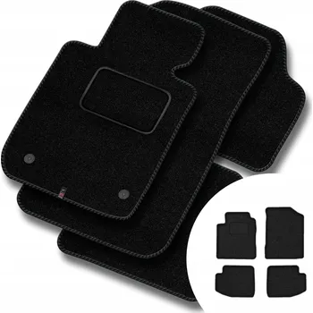 autokoberec Velurové autokoberce Motos 4 ks