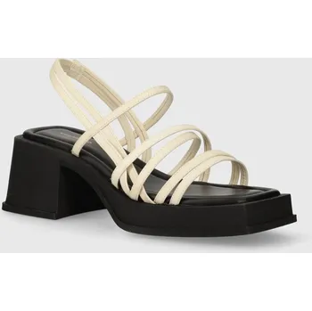 Dámské sandále Kožené sandály Vagabond Shoemakers HENNIE 5337.101.02 béžová 01X, EUR 40