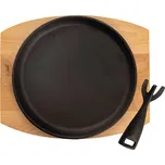 Pánev LITINA s prkénkem pr. 22 cm