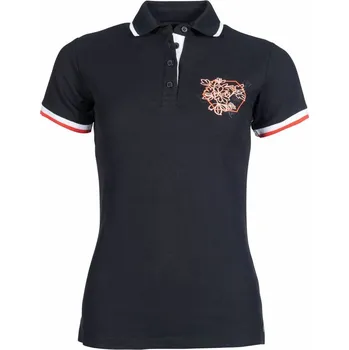 Jezdecké oblečení Polokošile HKM Savona Černá XS