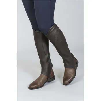 Chapsy Jezdecké minichapsy Equestro Salisbury L Hnědá