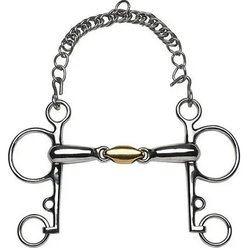 Udidlo pro koně Udidlo FEELING "ANATOMIC" PELHAM 12,5 cm