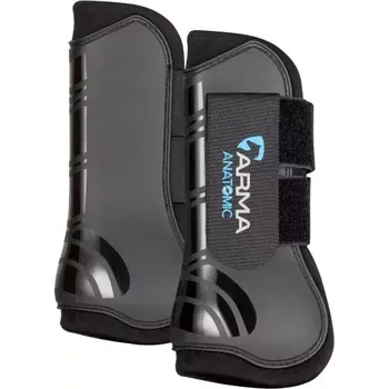 Ochrana nohy a ocasu Přední chrániče SHIRES ARMA Černá PONY