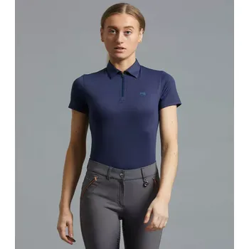 Dámské jezdecké tričko Premier Equine Scintillo Navy 36