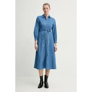 Dámské šaty Šaty BA&SH LOLA 1E25LOLA modrá 55X, vel. S