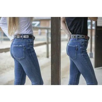 Opasek Opasek PENELOPE PEARL Černá 85 cm (4'3")