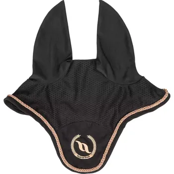 Koňská maska proti hmyzu Čabraka na uši Back on Track Haze Collection COB