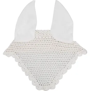 Koňská maska proti hmyzu Čabraka na uši Lami-Cell Bílá