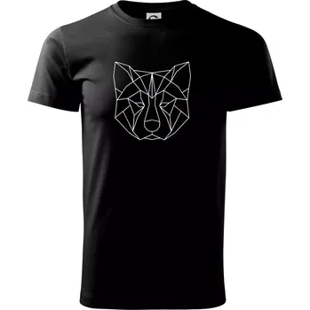 Akita Inu - Geometrie - Triko extra velké (5-8XL) - 6XL ( Černá )