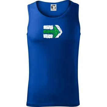 Párová turistická značka zelená - Tílko pánské Core - S ( Královská modrá )