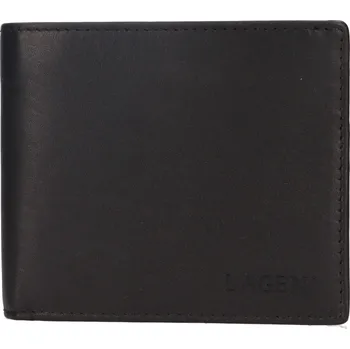 Peněženka Pánská kožená peněženka Lagen Clovis - černá