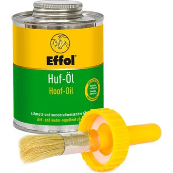 Kosmetika pro koně Effol Olej na kopyta se štětcem Effol, 475 ml