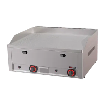 Kuchyňský gril Grilovací deska 65x48 plynová durable chrom kombinovaná stolní | REDFOX - FTHRC 60 G