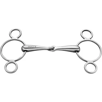 Udidlo pro koně Udidlo Sněhulák SPRENGER Vienna 1x lomené 18 mm 12,5 cm