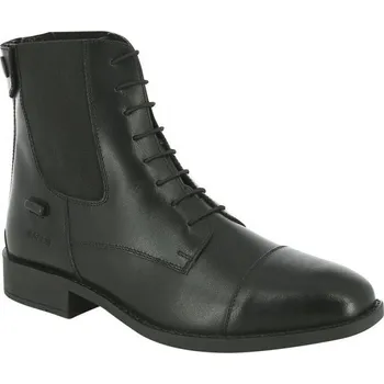 Jezdecká obuv Kožená jezdecká pérka NORTON LACETS 39