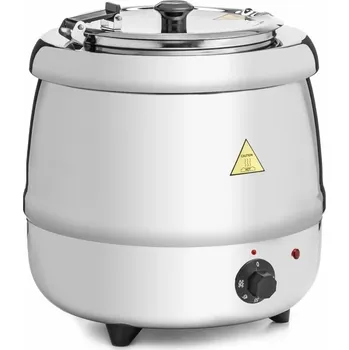 kotlíky Elektrický kotlík na polévku – nerezový, objem 10 litrů