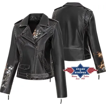 Dámská kožená bunda MABEL M