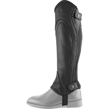 Chapsy Pánské jezdecké minichapsy EQUESTRO Piping M černá