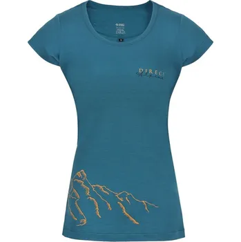 Dámské tričko Dámské triko Direct Alpine Furry Lady emerald (hillside) L