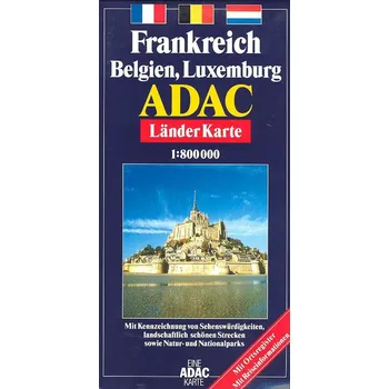 Frankreich, Belgien, Luxemburg 1: 800 000