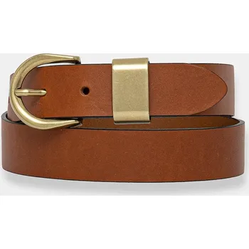 Opasek Kožený pásek Sessun 24116004 hnědá 88X, vel. S