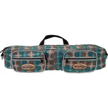 Westernové sedlové brašny WEAVER Trail Gear Cantle Vzorovaná