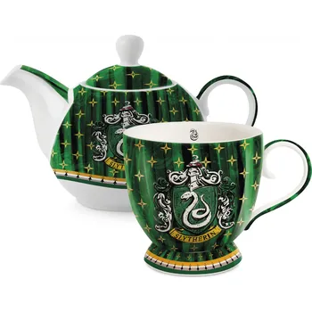 Konvice na čaj Čaj pro jednoho (šálek+konvička) Harry Potter Zmijozel, Egan