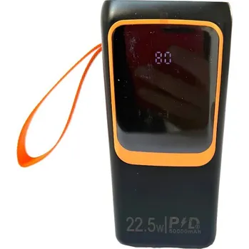 Powerbanka 50000mAh 22,5W se svítilnou