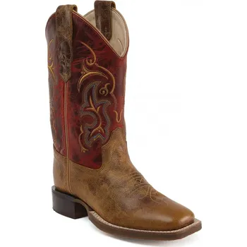 Jezdecká obuv Westernové boty OLD WEST BSY 1985 35