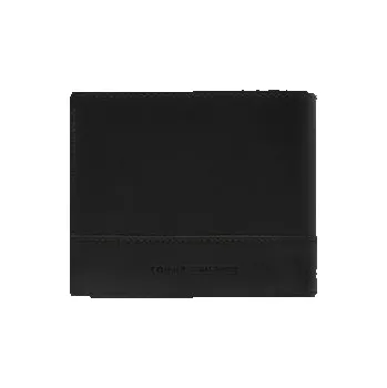 Módní doplněk Peněženka Tommy Hilfiger Th Corp Cc Flap And Coin AM0AM13246 Černá OS