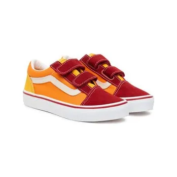 Pánské tenisky Tenisky Vans Old Skool V Retro VN000CYABMC1 Oranžová 31