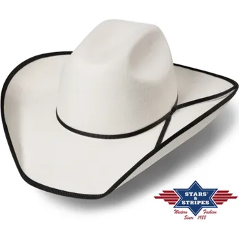 Jezdecké oblečení Westernový klobouk IOWA SILVERBELLY 56