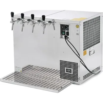 Chladicí zařízení na pivo LINDR AS-160 INOX Tropical 4x kohout new Green Line