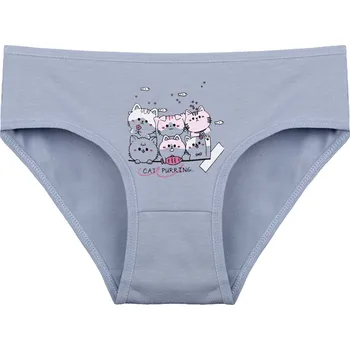 Dívčí spodní prádlo Donella Dětské kalhotky Abigail: modrošedá 6 - 7